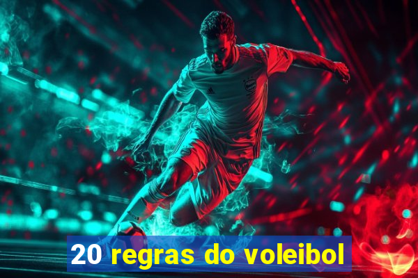 20 regras do voleibol